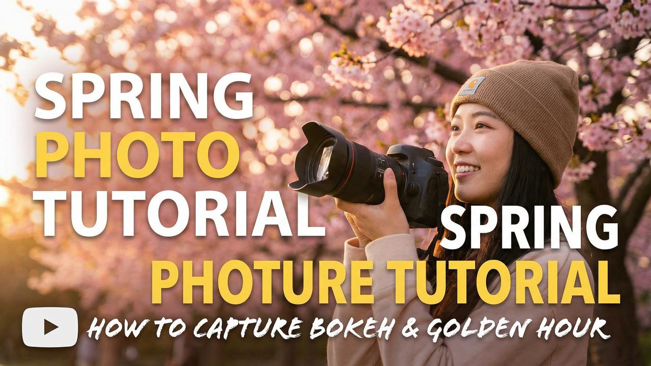 糖心Vlog摄影技巧视频教程：构图法则视频演示